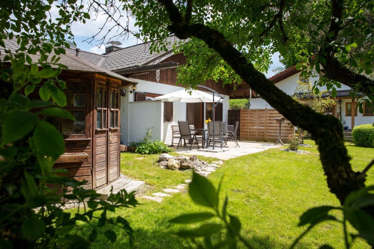 Ganzes Haus Mit Grossem Garten Und Eigener Sauna Unterwössen Exterior foto